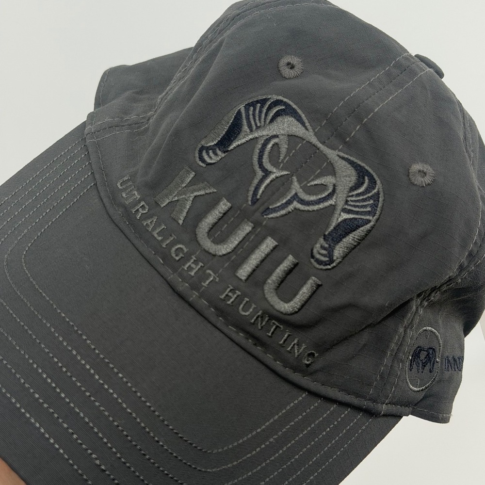 KUIU Inner Circle Icon Cap Phantom Grey Ultralight Hunting Hat NWT